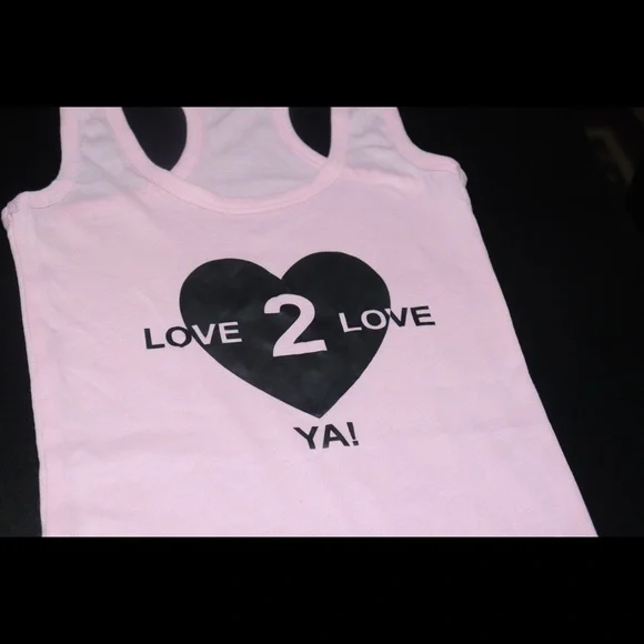 “ Love 2 Love Ya!” Women’s Tank top (pink/Black) - Picture 6 of 6